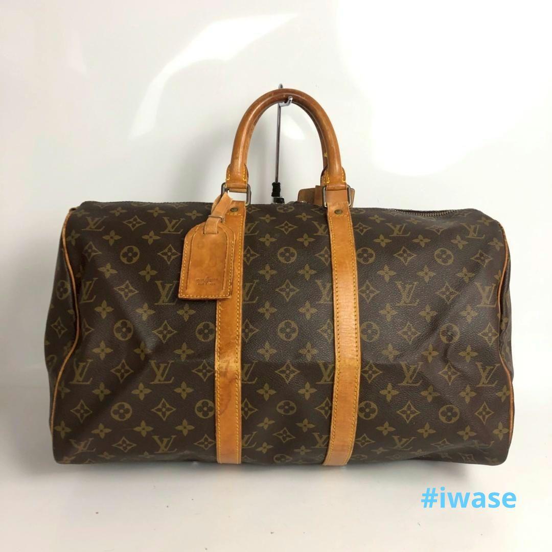 LOUIS VUITTON ルイヴィトン モノグラム キーポル45 ボストン キーポル ルイヴィトン LOUIS VUITTON キーポル45 ボストンバッグ