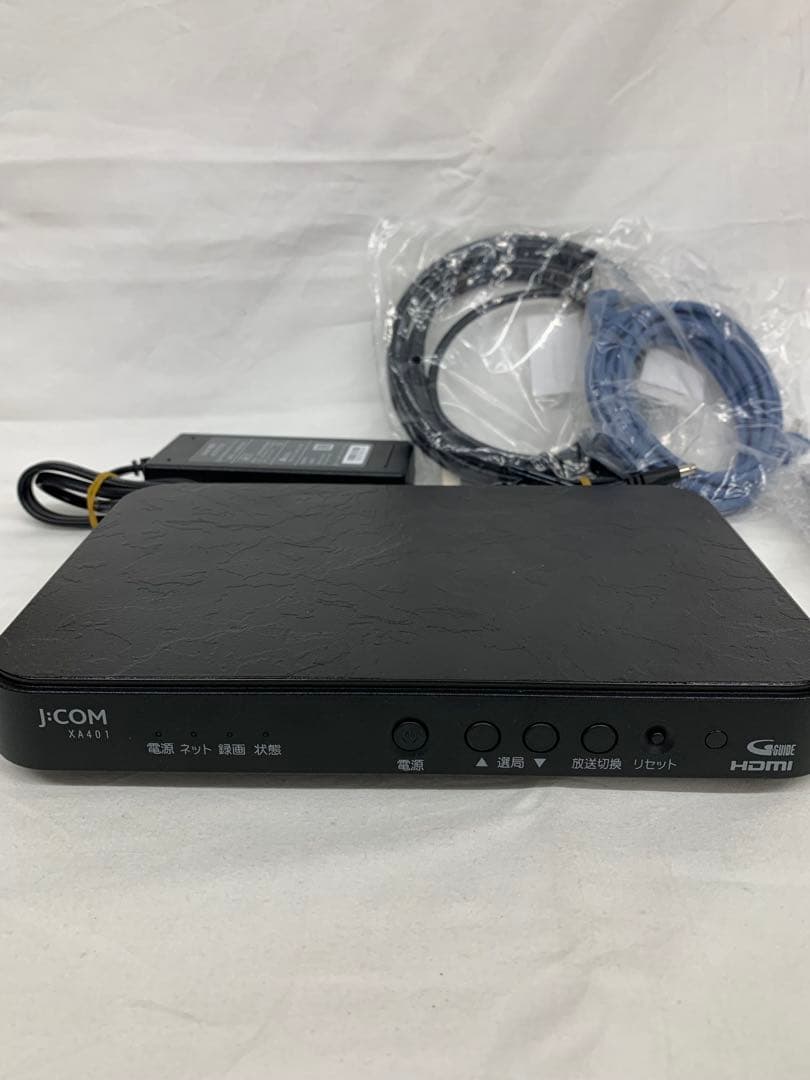 J:COM LINK XA401 BS4Kチューナー リモコン等 付属品有り - メルカリ
