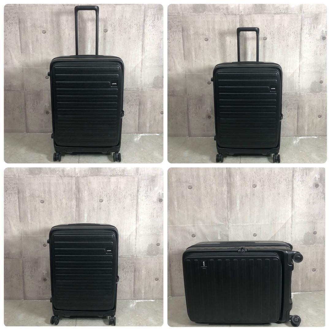 LOJEL Cubo スーツケース ブラック TSAロック 約70L 4輪