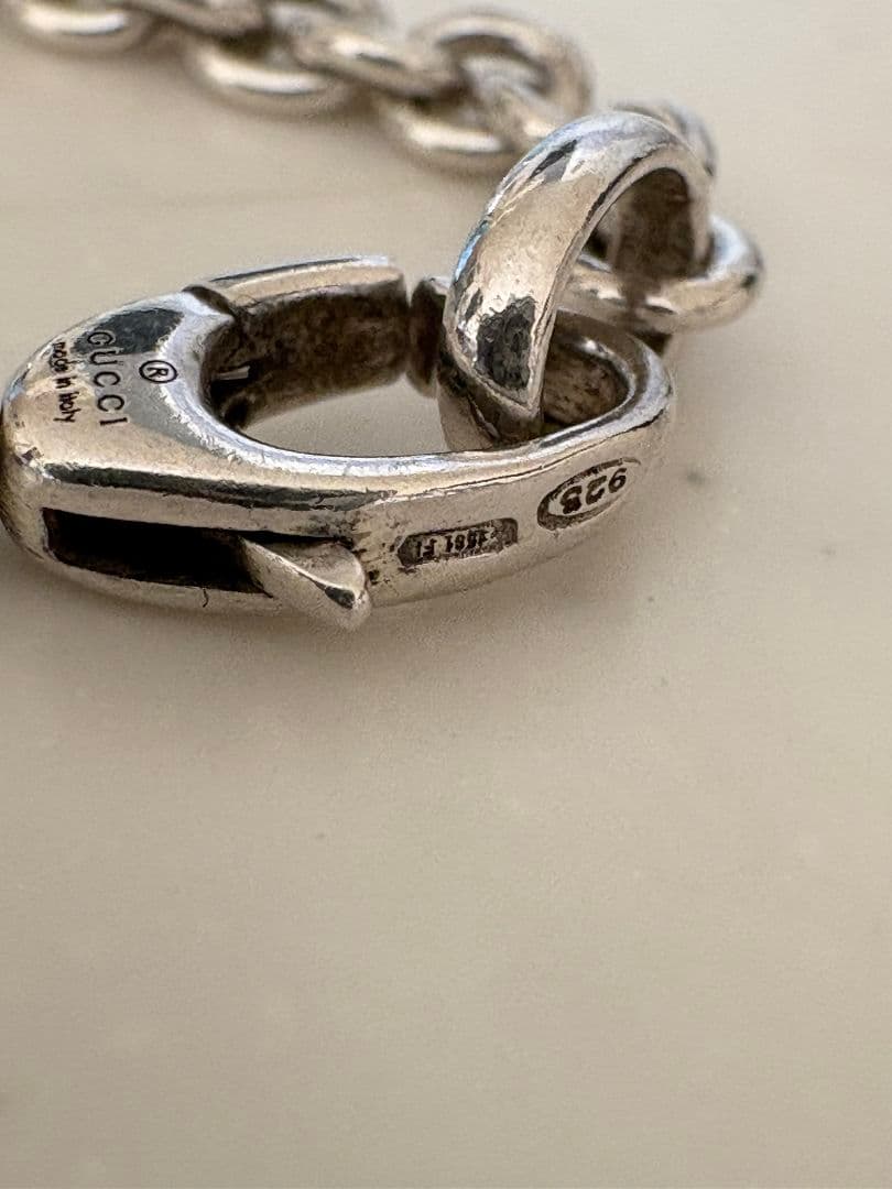 GUCCI グッチ インターロッキングネックレス【箱/ポーチ付】