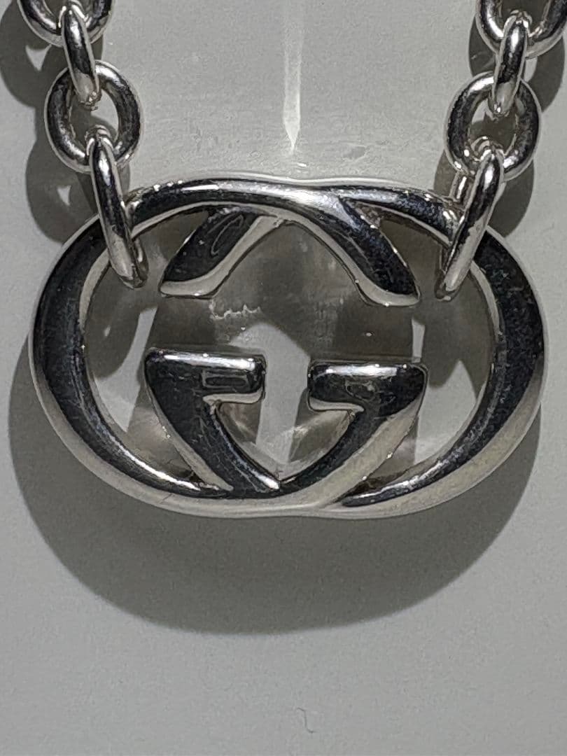 GUCCI グッチ インターロッキングネックレス【箱/ポーチ付】
