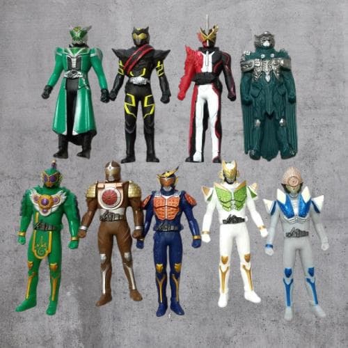 仮面ライダーvsウルトラマンvs戦隊ヒーロー おまとめソフビ他 39体