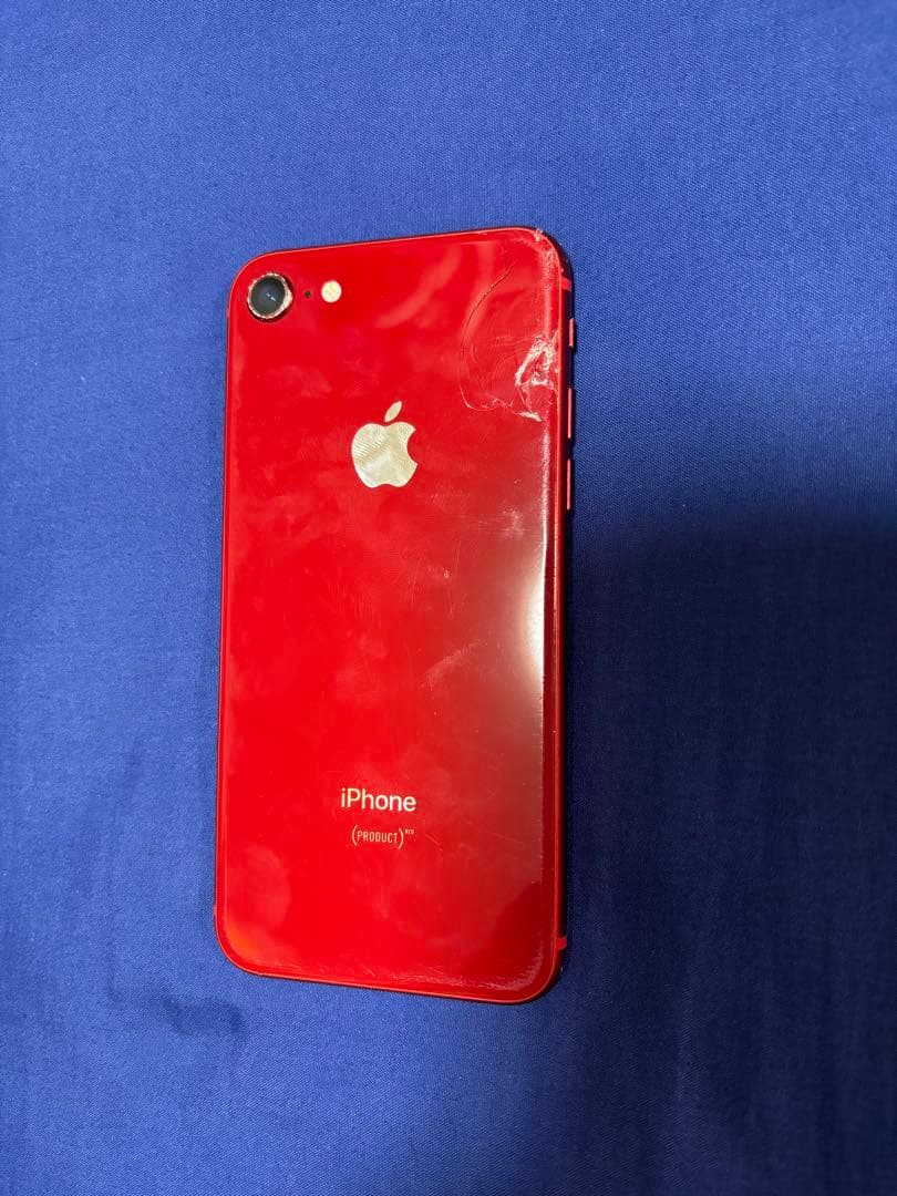 【値下げ中】iPhone 8 レッド　256GB Restored Apple iPhone 8 256GB Unlocked GSM 4G LTE Phone with 12MP