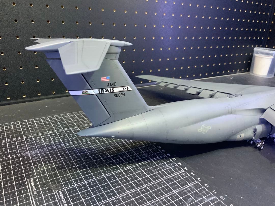 1/144スケールC5Bギャラクシー米軍大型輸送機 - メルカリ