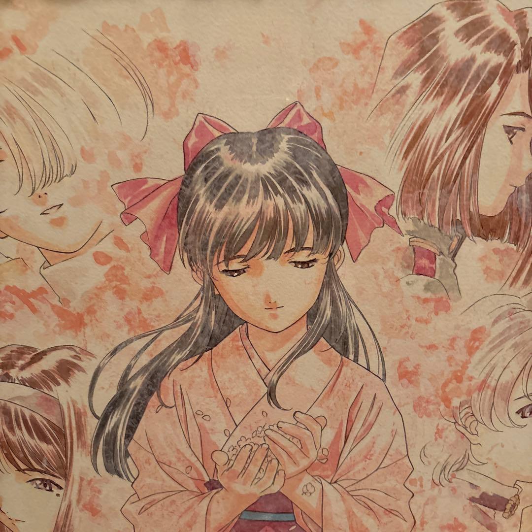 サクラ大戦 松原秀典 リトグラフ 雪月風花 大正 絵 - メルカリ