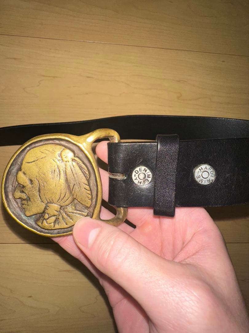 希少 美品 ヴィンテージ goro's ゴローズ ベルト インディアン