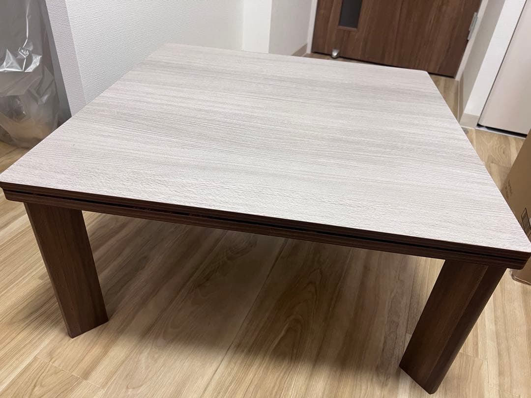 天板リバーシブル こたつ テーブル 2021年製 滝口木材 炬燵 こたつ