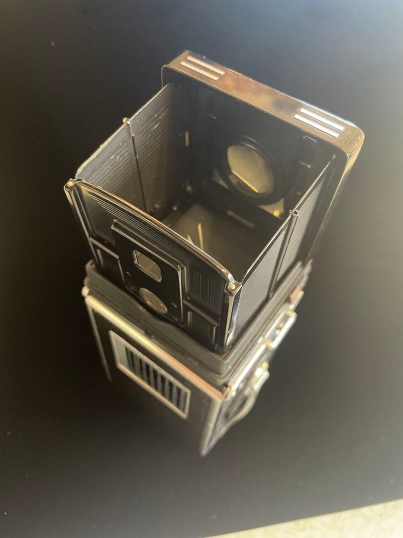 [露出計完動]Rolleiflex 2.8F Planar 80mm 二眼カメラ