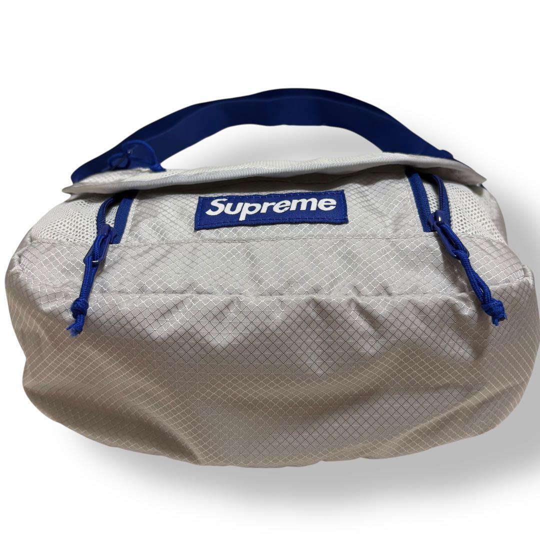 22SS Supreme Small Messenger Bag Silver - メルカリ