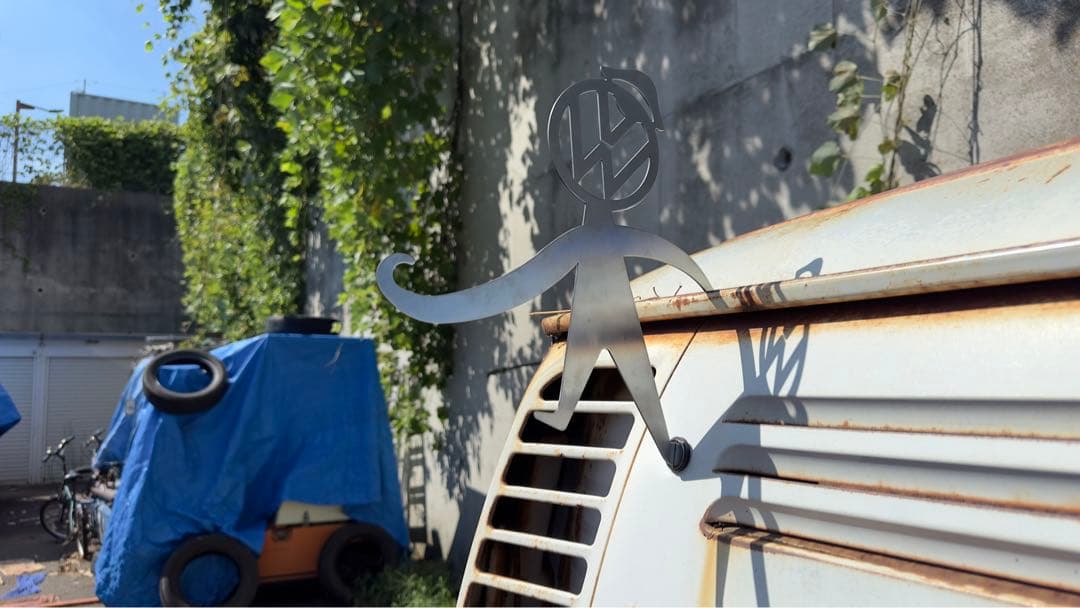 空冷vwフォルクスワーゲンMrバブルヘッド ランタンハンガー ステンレス