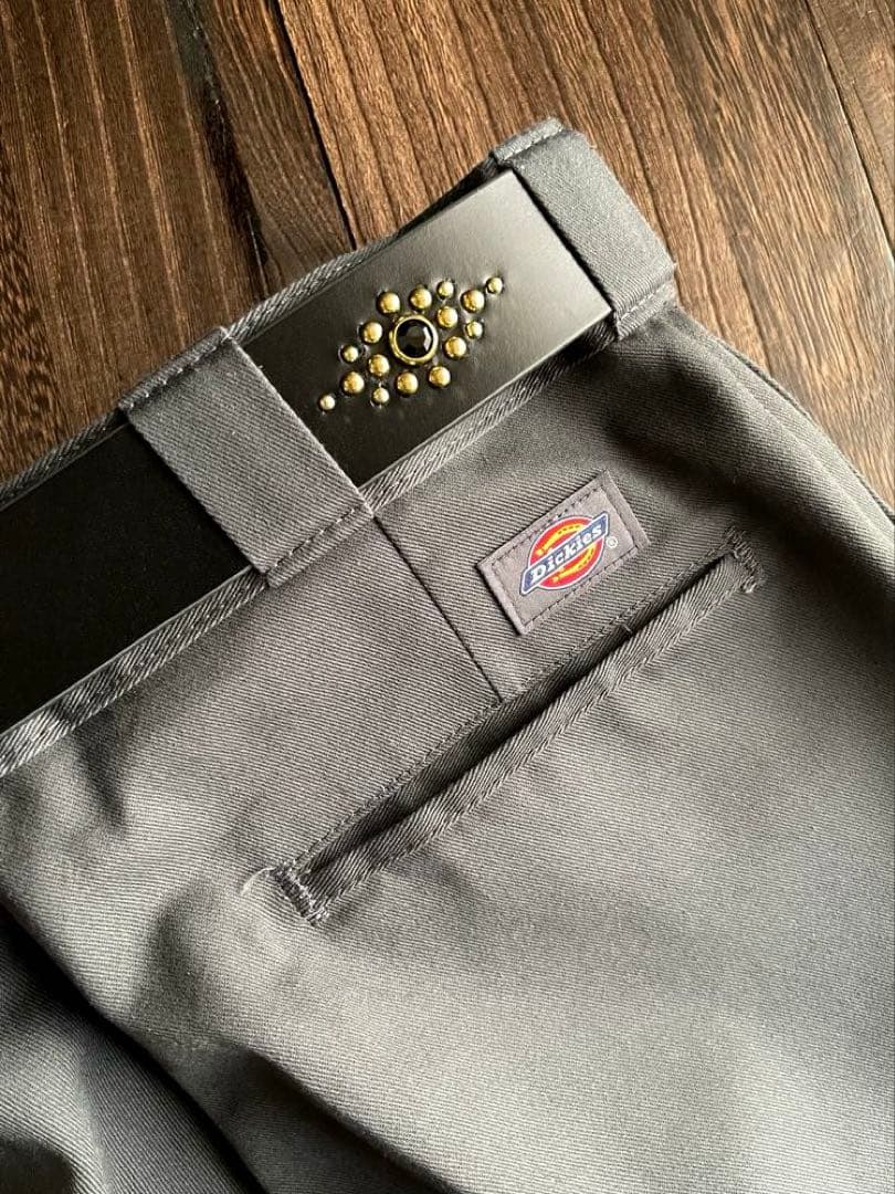 スタッズギャリソンベルト 牛ヌメ 真鍮 38mm HTC CALEE - メルカリ