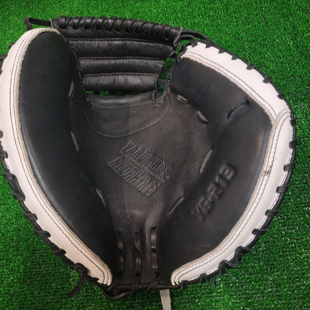 ヤードバーズ ブラック レザー キャッチャーミット 一般用 - メルカリ