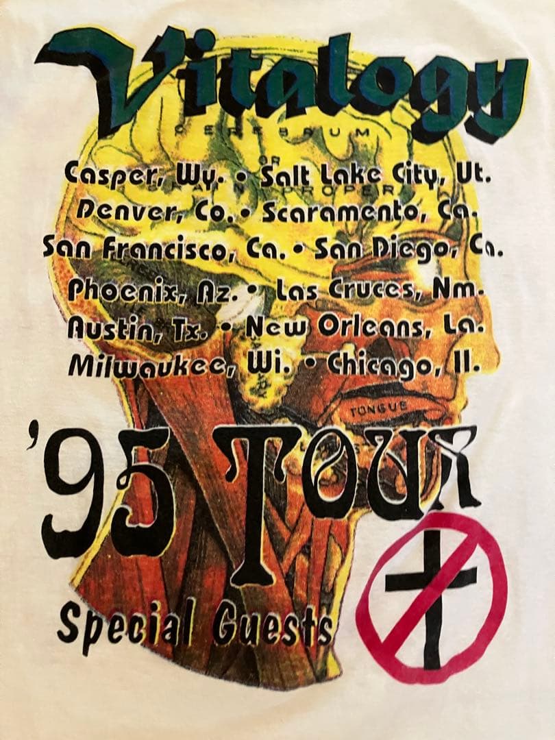 90s pearl jam bad religion Tシャツ usa製