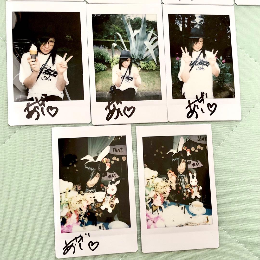 D　ASAGI 浅葱　チェキ　妖狐の夏祭り 黒竜 愚かしい竜の夢 うさぽい