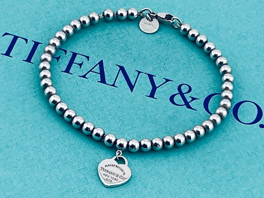 c973ティファニー　リターントゥ　ミニハートタグ　ボールチェーン　ブレスレット ティファニー リターン トゥ ミニ ハート ボールチェーン ブレスレット