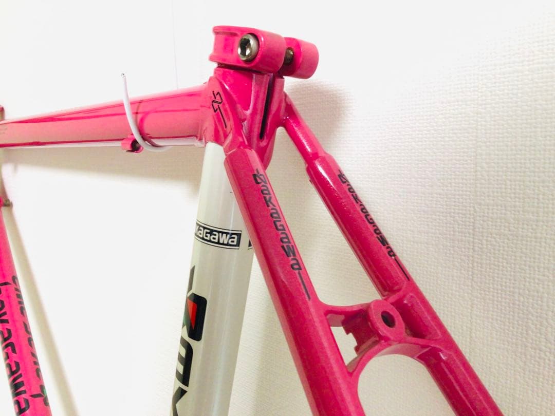 NAKAGAWA Prominence ピンク 50 デッドストック・クロモリ - メルカリ