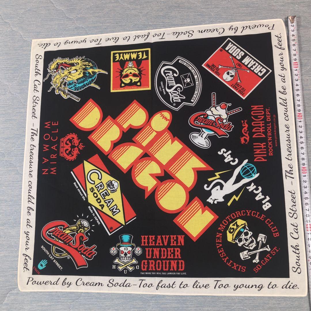 ピンクドラゴン バンダナ クリームソーダ - メルカリ