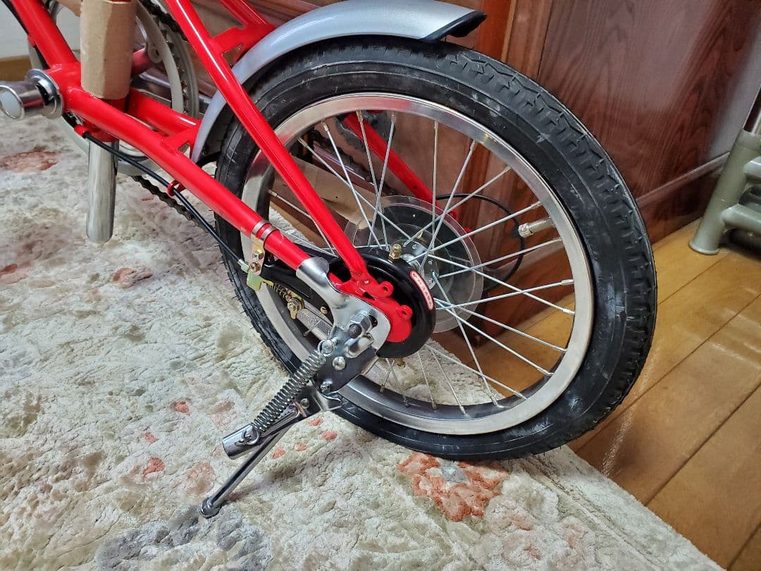 《未使用品》　コカコーラ　折りたたみ自転車　折り畳み　おしゃれな自転車