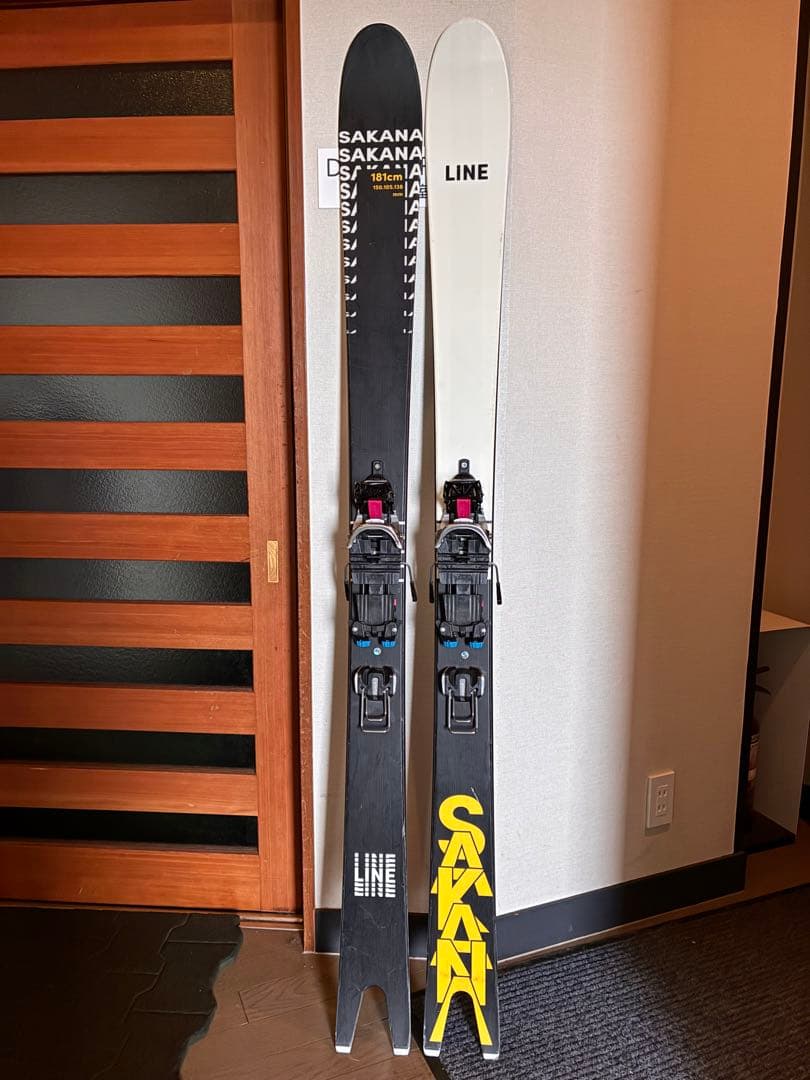 LINE SAKANA スキー板 181cm テレマークNTN - メルカリ
