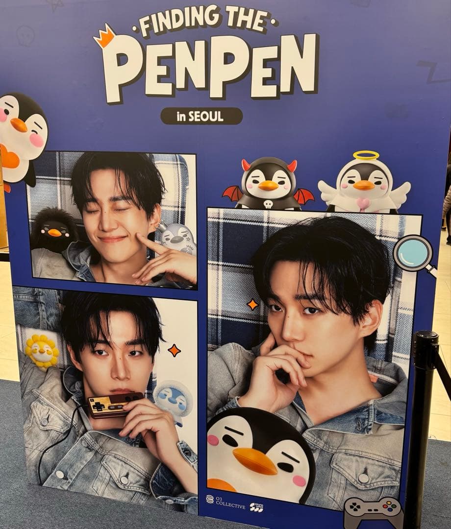 イジュノ PENPEN キーキャップキーリング オレンジ 韓国ポップアップ