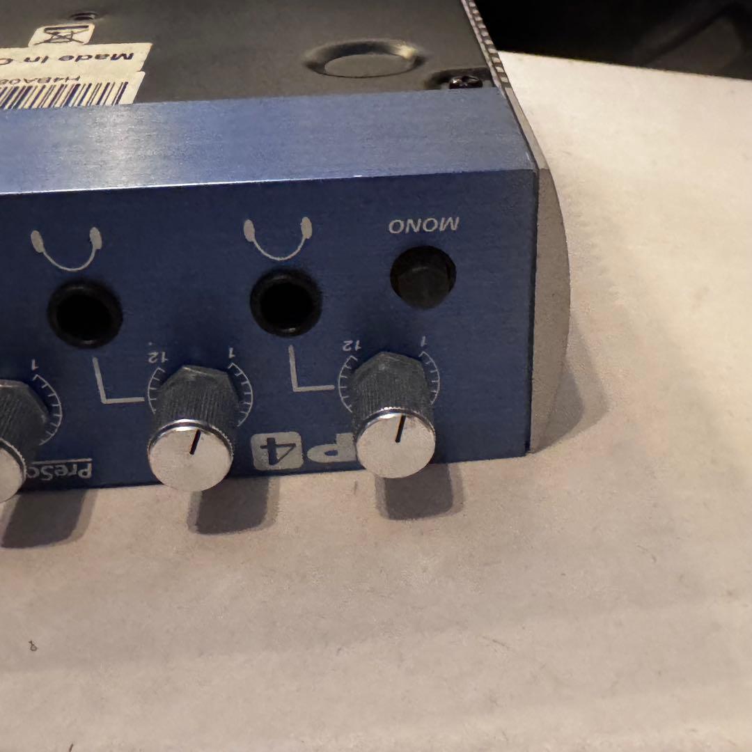 PreSonus HP4 スピーカーコントローラー内蔵ヘッドフォンアンプ - メルカリ