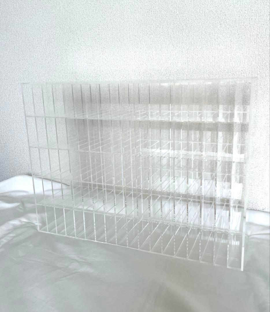 アクリル製コピック収納スタンド 90仕切 ペン ケース 什器 ペン立て