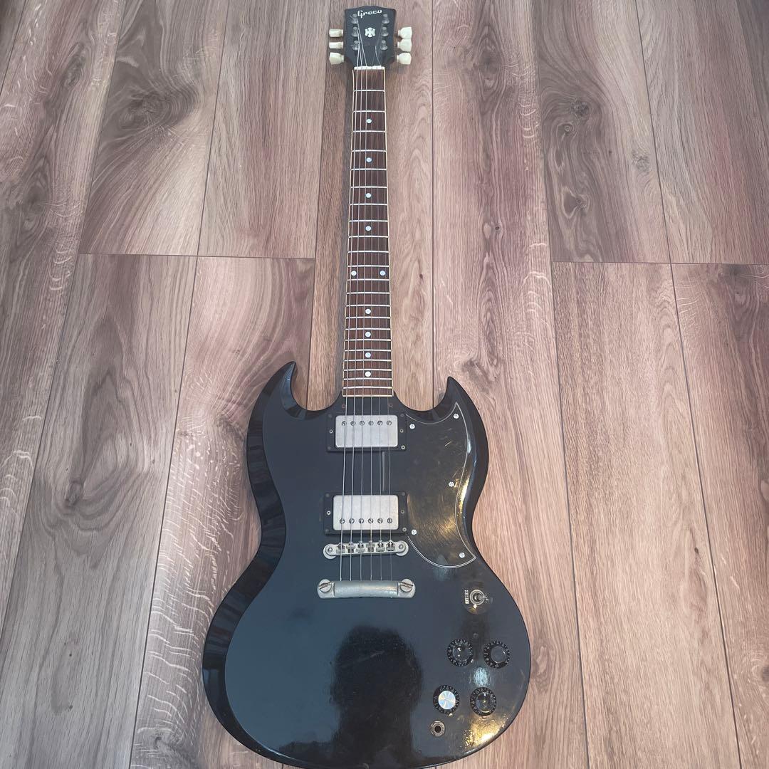 グレコ greco SG SS-600P2ギター 中山加奈子モデル - メルカリ