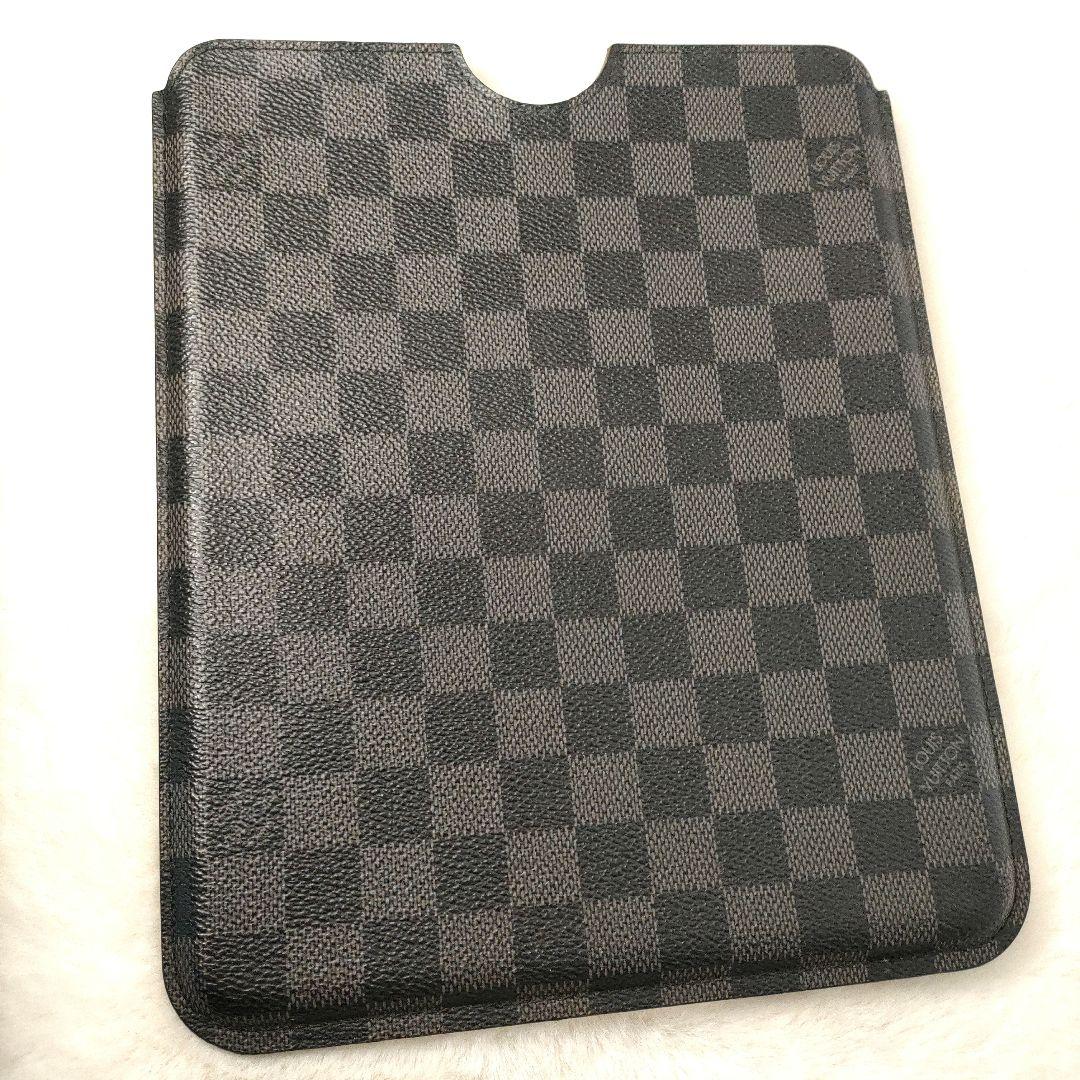 ルイヴィトン ダミエ グラフィット エテュイ・iPadケース N60033 Louis Vuitton Damier Graphite Canvas iPad Essential Case – Luxuria