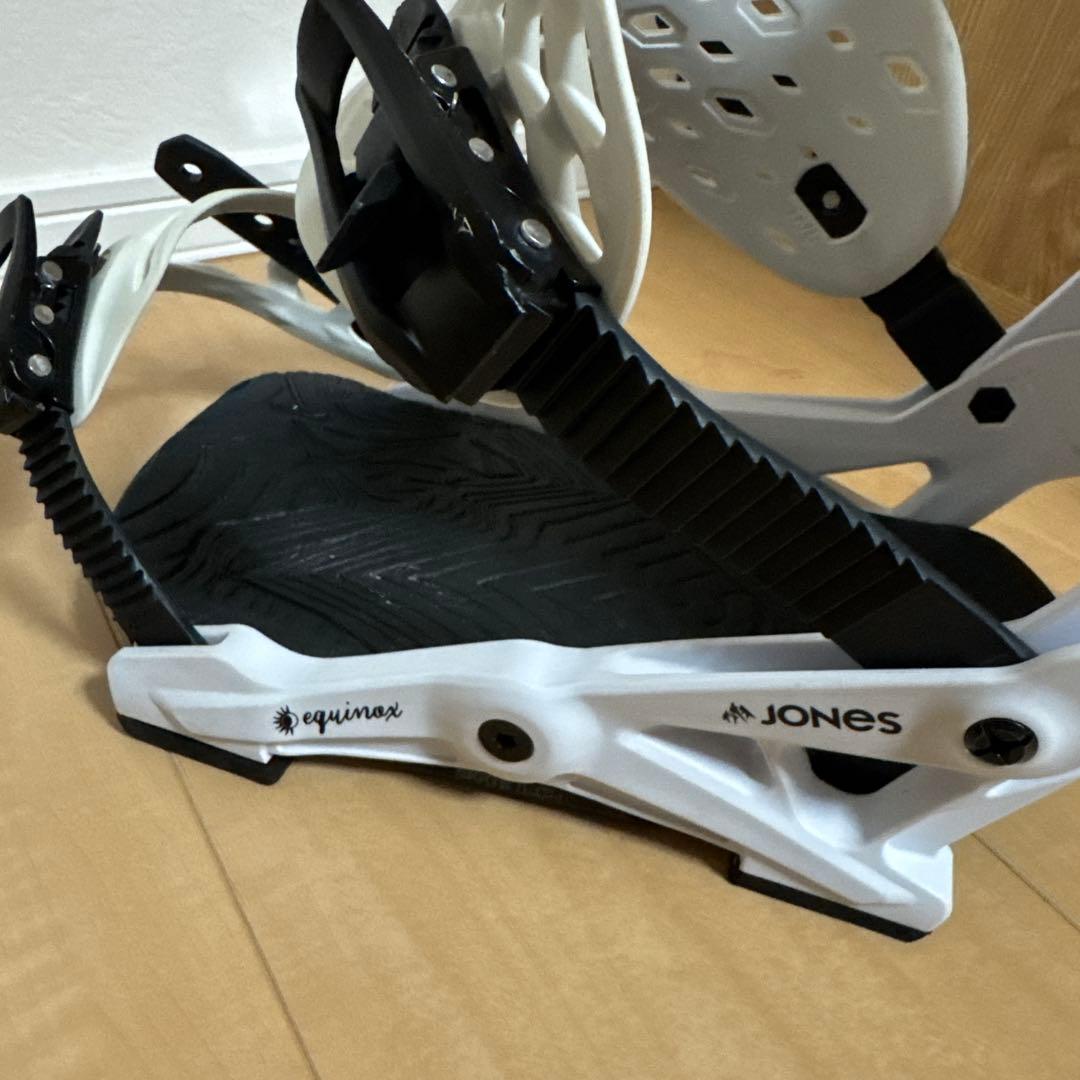 JONES スノーボードビンディング ホワイト Mサイズ - メルカリ