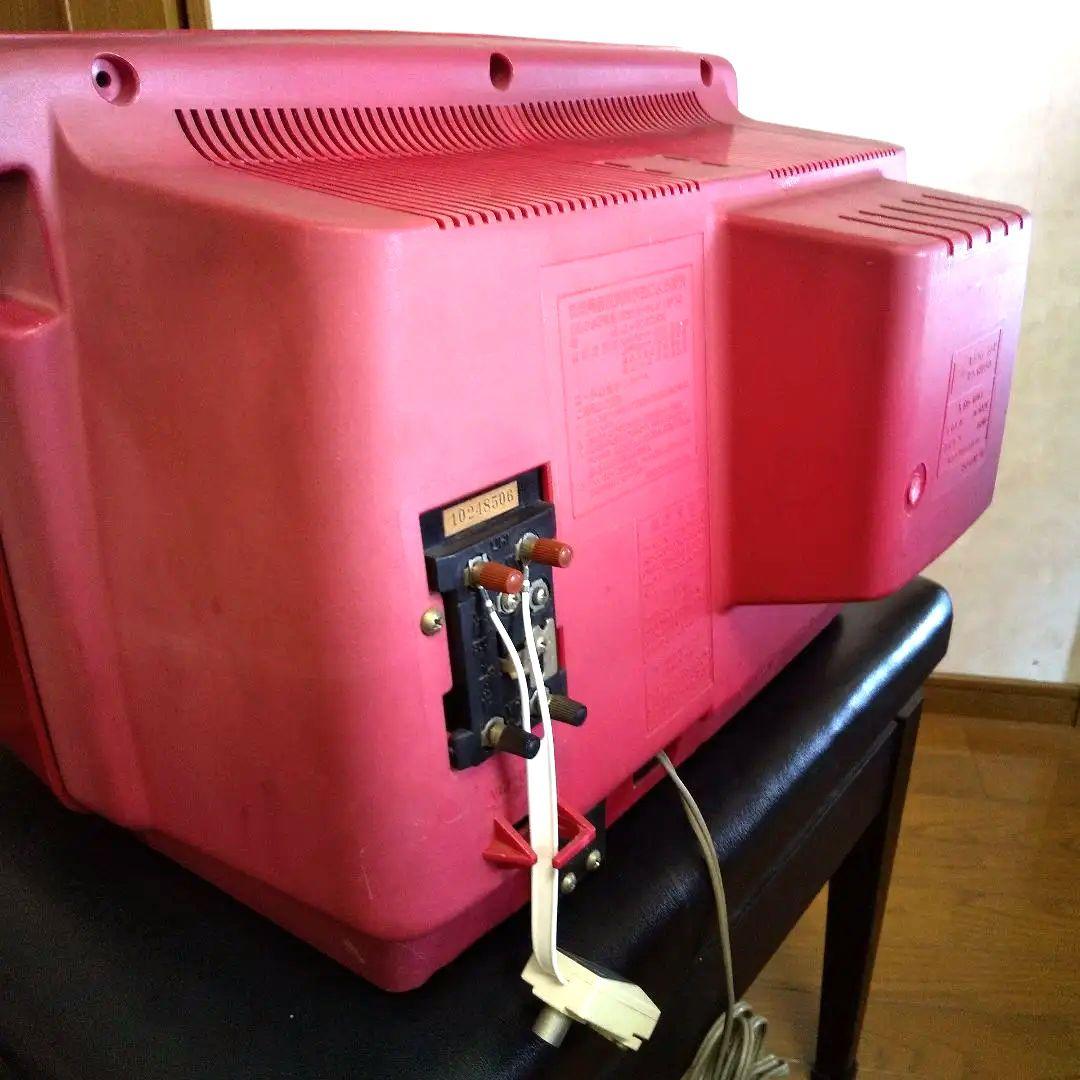 昭和レトロ 東芝 ブラウン管カラーテレビ BLACKSTRIPE 13P20 - メルカリ