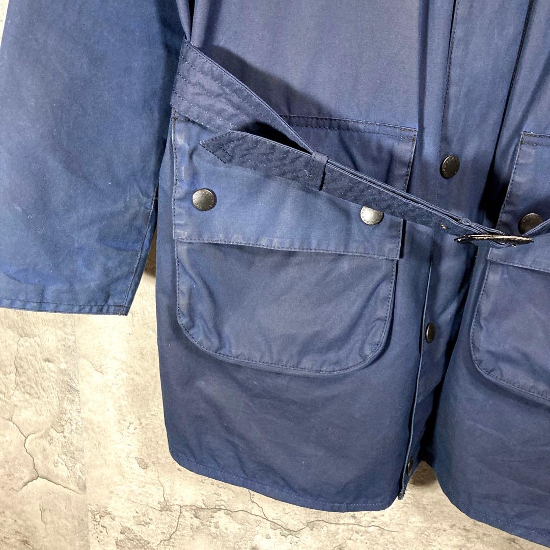 BARBOUR SOLWAY ZIP SL ソルウェイジッパー ネイビー 38 - メルカリ