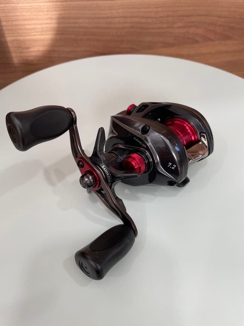 Daiwa ALPHAS AIR 7.2L ベイトリール 中古