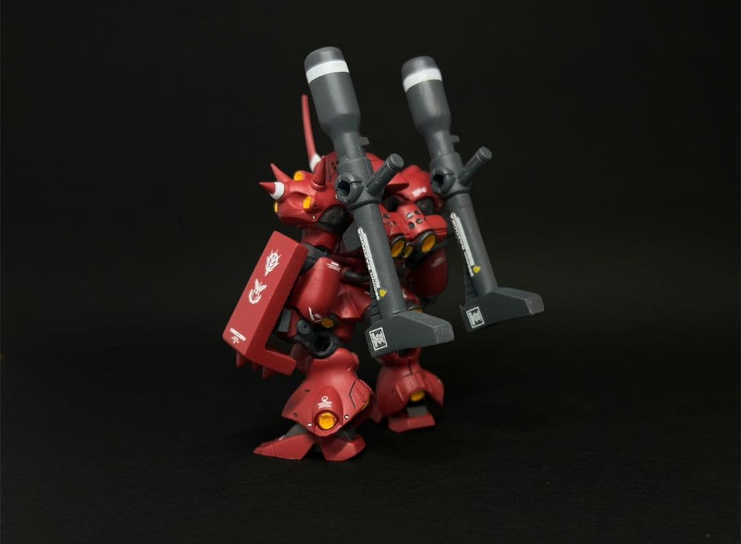 モビルスーツアンサンブル ケンプファー(シャア専用機) 全塗装 完成品