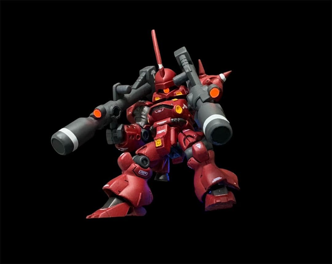 モビルスーツアンサンブル ケンプファー(シャア専用機) 全塗装 完成品