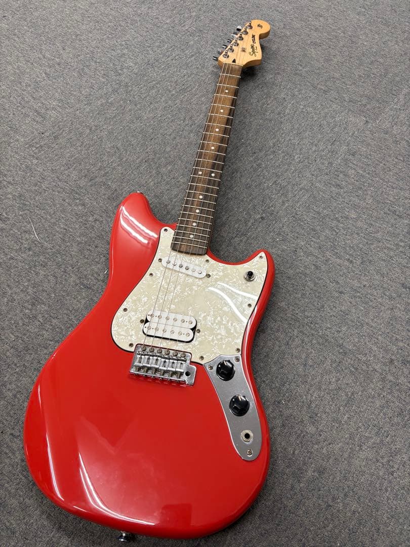 Squire Fender サイクロン　超良音！！レッド