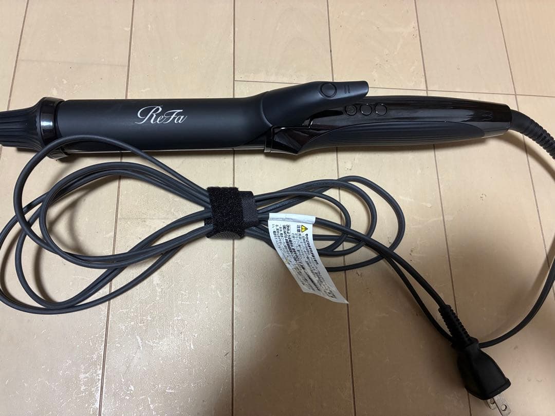 ReFaカールアイロン32mm RE-AW ブラック カールヘアアイロン 20241024220952_1.jpg