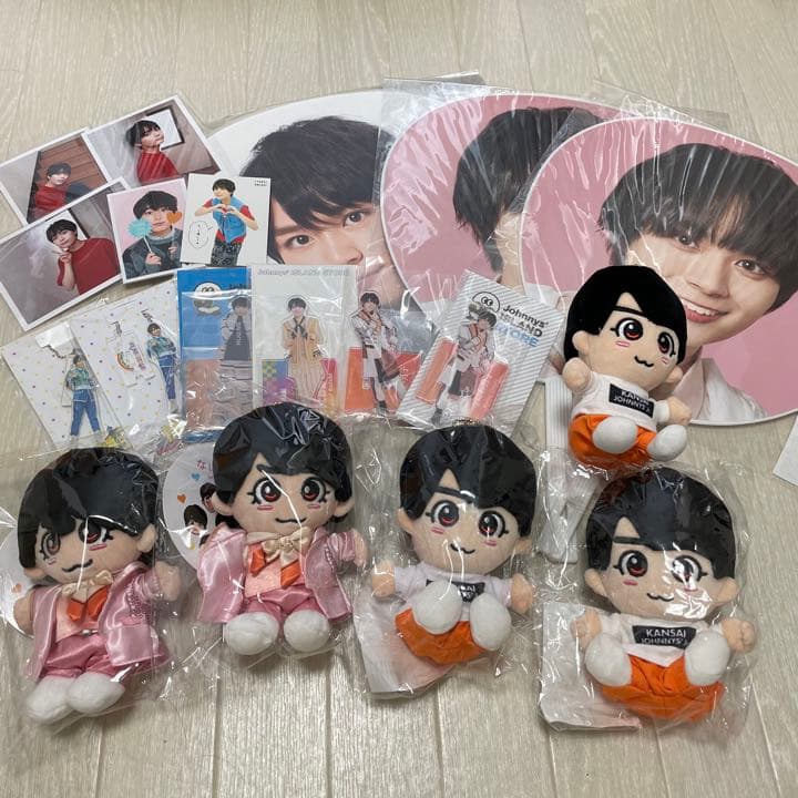 なにわ男子 大西流星 グッズ セット まとめ アクスタ ちびぬい うちわ