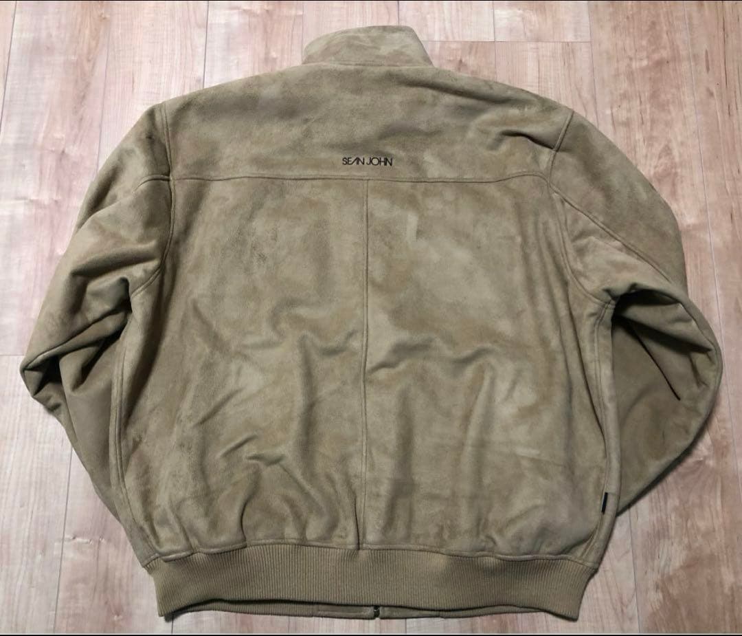 Sean John ショーンジョン スウェードジャケット Bboy ビッグサイズ