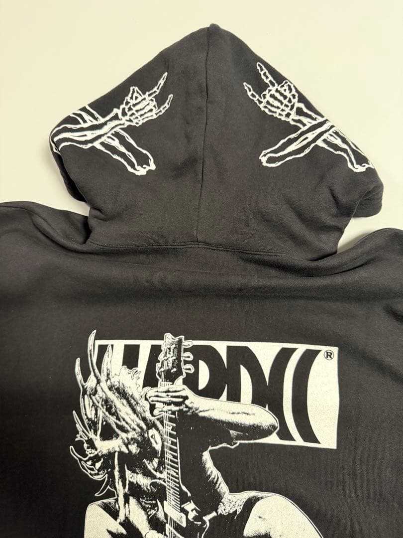 マキシマムザホルモン ハードコアチョコレート ヘドバン大虐殺パーカーXXLサイズ