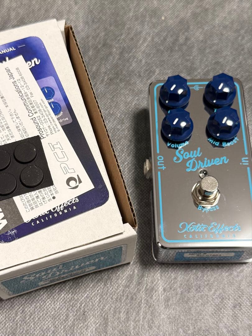 Xotic Soul Driven オーバードライブ ヨドバシ.com - Xotic エキゾチック エフェクター オーバードライブ