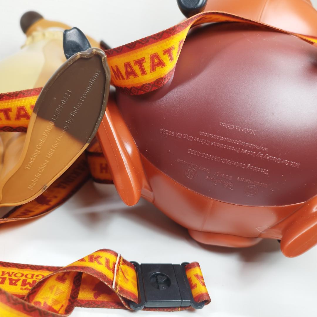 プンバ ティモン ポップコーン ライオンキング 美品 ディズニーワール III6