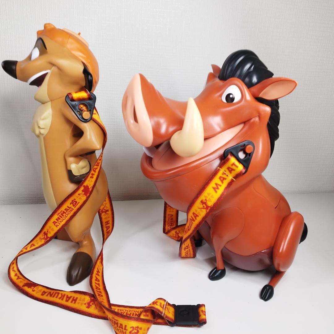 プンバ ティモン ポップコーン ライオンキング 美品 ディズニーワール III6