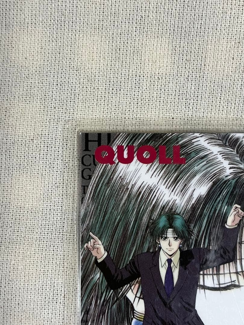 ハンターハンター　クロロ　念能力測定シート　ラミネートカード　ラミカ