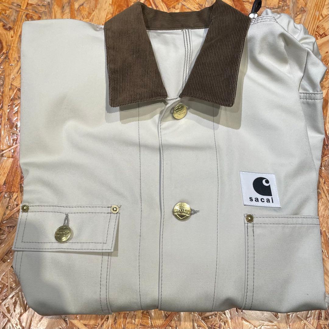 26ss新作】sacai × carhartt Duck Shirt - メルカリ