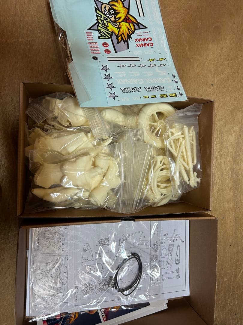 アスカ・ラングレー バイク　ガレージキット