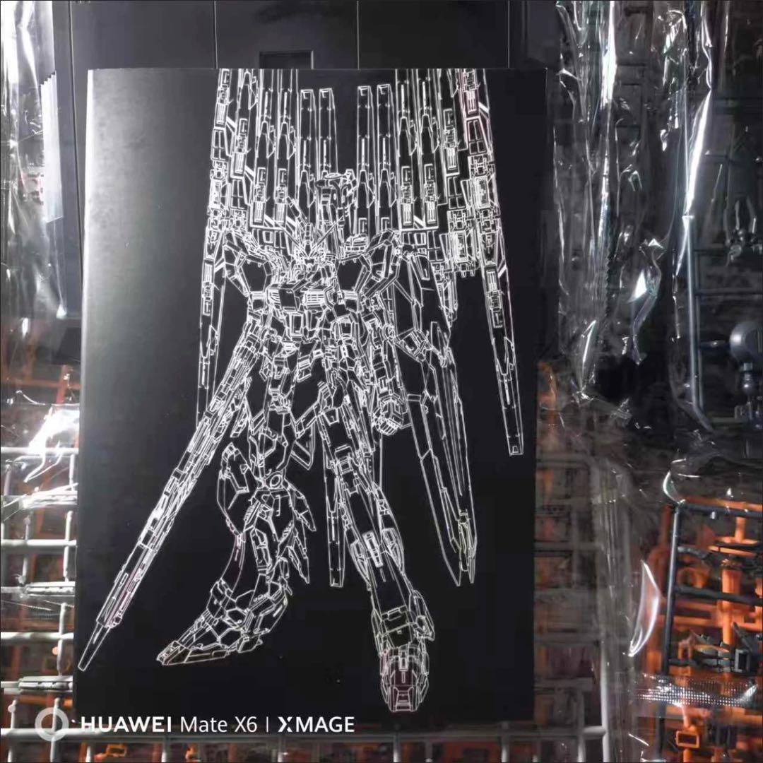 海外プラモ 1/100 CMM-V νガンダム ダブルファンネル付き - メルカリ