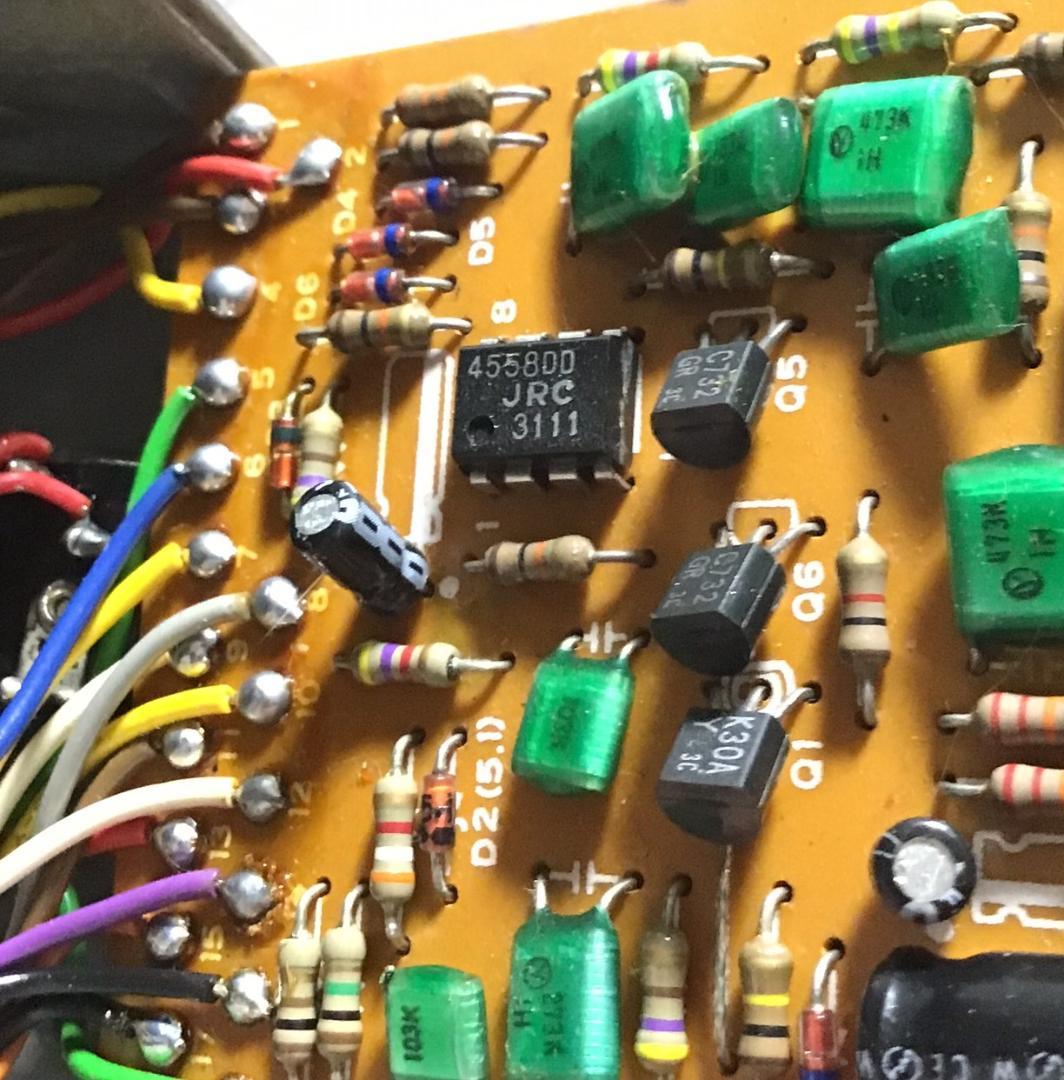 【ビンテージ】BOSS SD-1 83年 4558DD 艶あり ボス SD 1