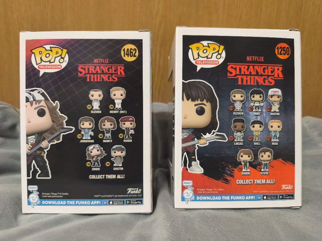 funko pop ストレンジャーシングス エディ2体セット
