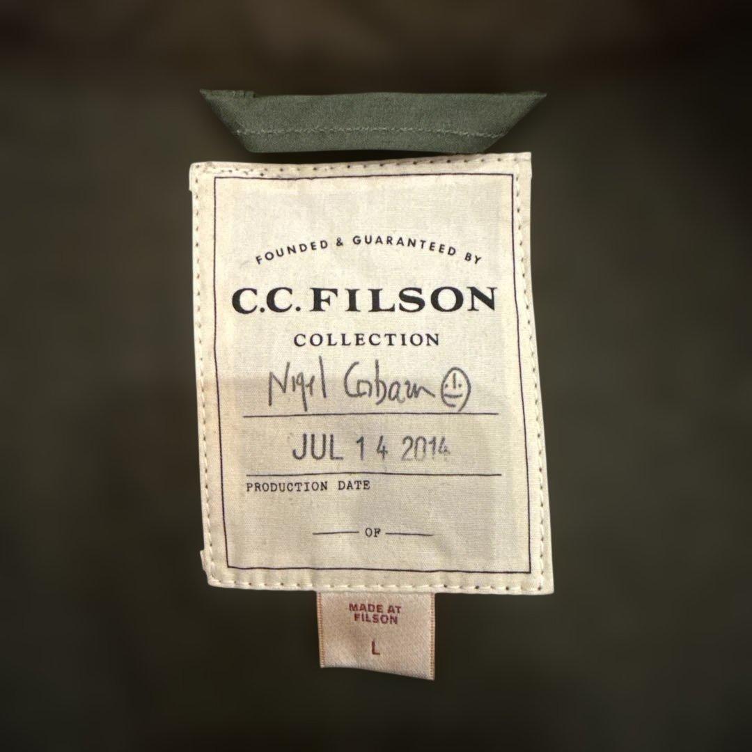 C.C. Filson ナイジェルケーボン フード付きジャケット Lサイズ - メルカリ