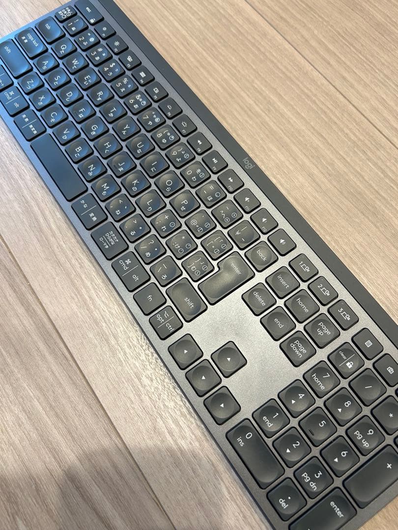 Logicool ワイヤレスキーボード 2.4GHz/Bluetooth マルチデバイス ワイヤレスキーボード 101キー 日本